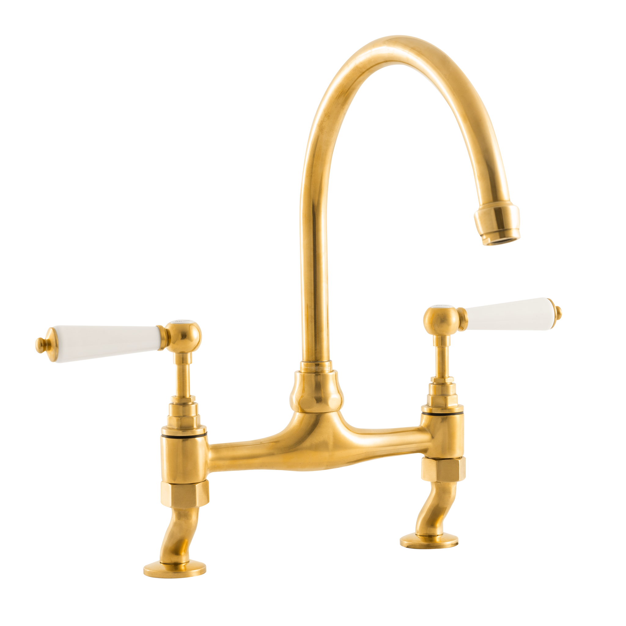 Traditional Kitchen Bridge Mixer Tap Cross Handles February