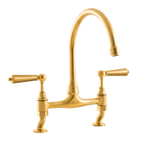 Traditional Kitchen Bridge Mixer Tap - Cross Handles - November Sale - Half Price !