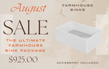 Mayfair Butler Sink - 833mm - August Special - Free Grid - $925.00