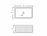 Fireclay Butler Sink 595