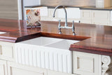 Double Fluted Apron Sink - 830 x 500 x 250mm - November Sale Special !