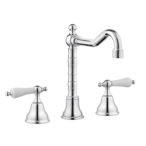 English Lever Taps - English Tap Spout - Porcelain Levers