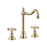 English Lever Taps - English Tap Spout - Porcelain Levers