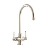 Victorain Kitchen Tap - Porcelain Levers