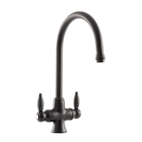 Victorain Kitchen Tap - Porcelain Levers